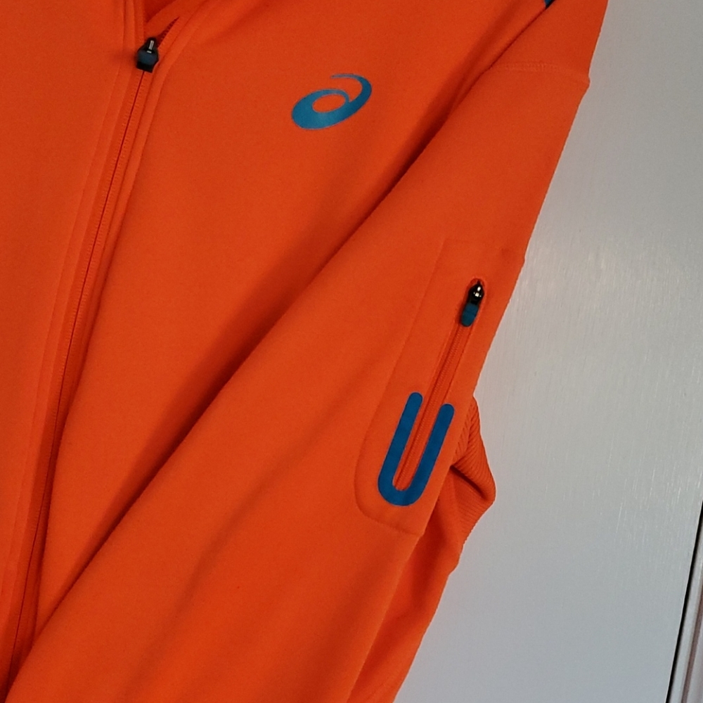 Men's ASICS Warmup Jacket - Picture 4 of 8